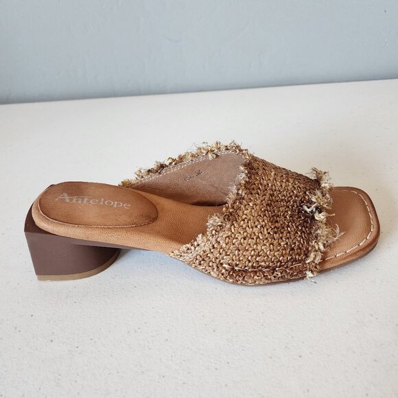 Antelope Raffia Slide"NEW" - Picture 11 of 16